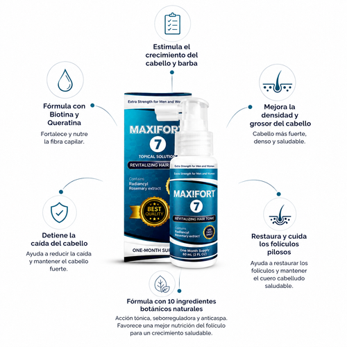 MINOXIDIL AL 7% MAXIFORT